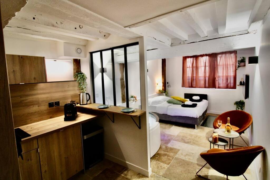 Le Spa Beauvoisine - Jacuzzi Sauna Rouen Centre Free Parking Exterior foto